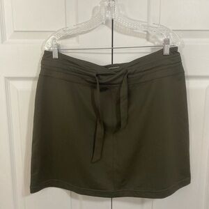 Merrell Dark Green Mini Skirt